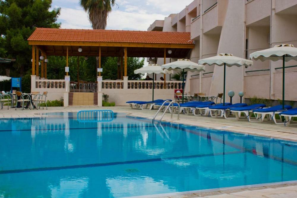 Golden Days Hotel Afantou Bagian luar foto